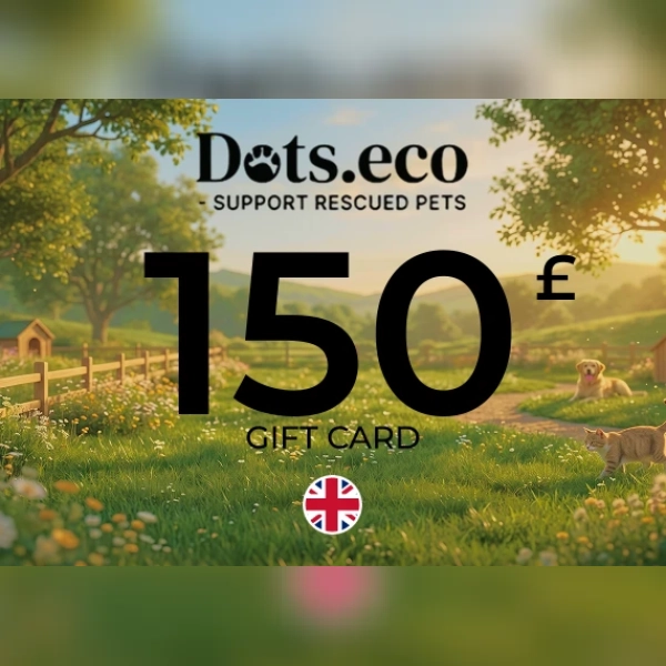 Dots.eco - Support Rescued Pets Gift Card 150 GBP Key - UNITED KINGDOM
