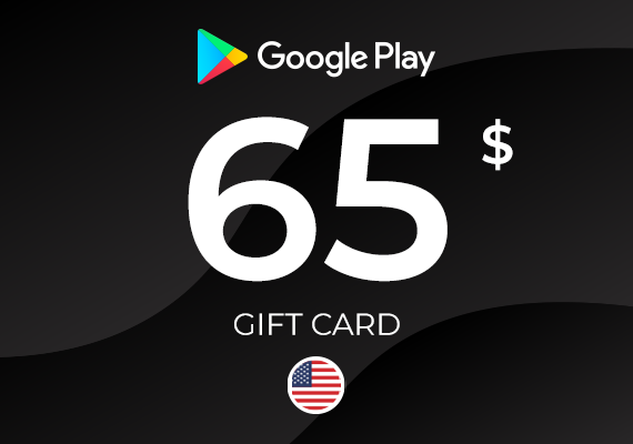 Google Play Gift Card 65 USD