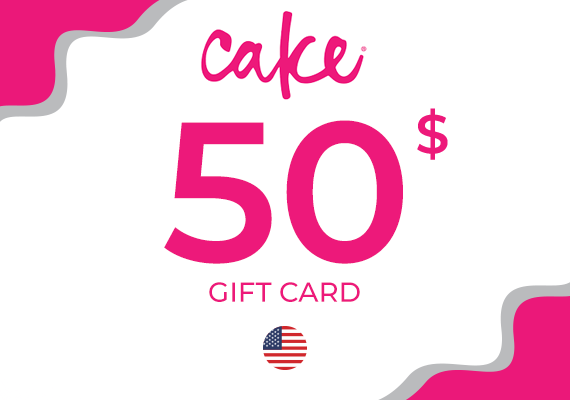 Cake Beauty Gift Card 50 USD (US)