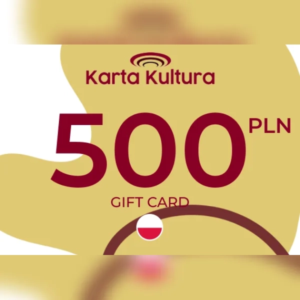 Karta Kultura Gift Card 500 PLN Key - POLAND