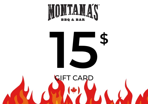 Montana's Gift Card 15 CAD