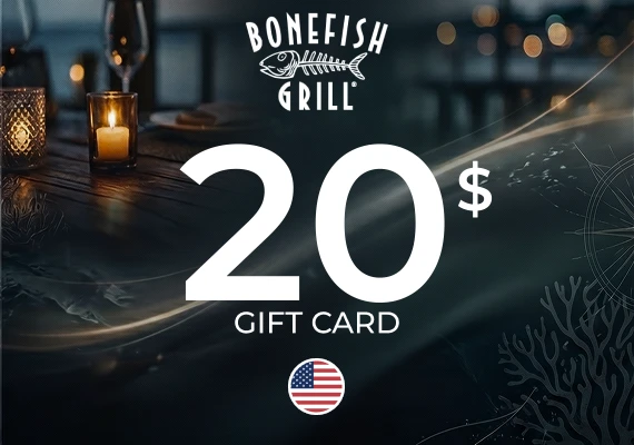 Bonefish Grill Gift Card 20 USD