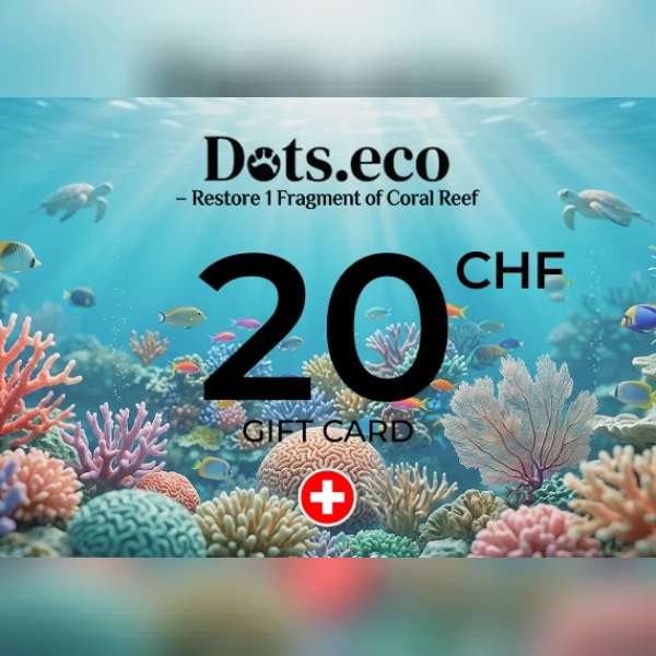 Dots.eco - Restore 1 Fragment of Coral Reef Gift Card 20 CHF Key - SWITZERLAND