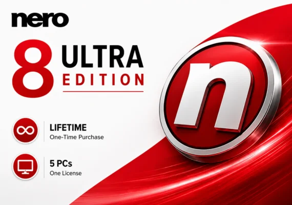 Nero 8 Ultra Edition Key (5 PC) 