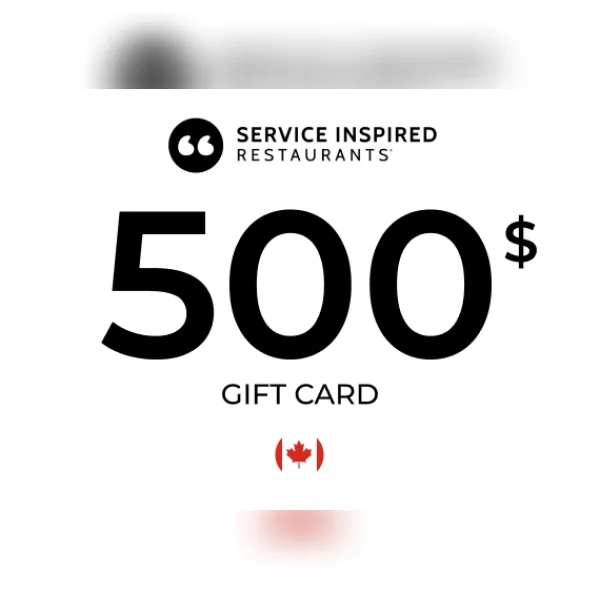 SIR Corp. Gift Card 500 CAD Key - CANADA