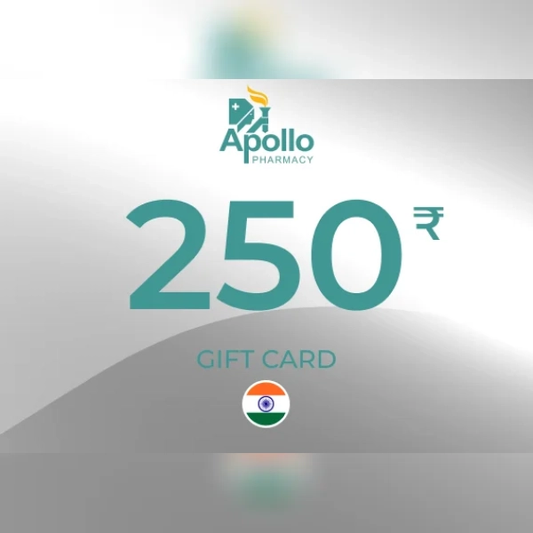 Apollo Pharmacy Gift Card 250 INR Key - INDIA