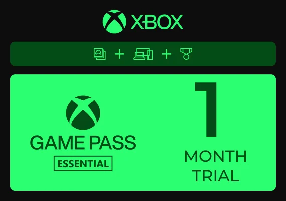  Xbox Game Pass Core (Essential) 1 Month