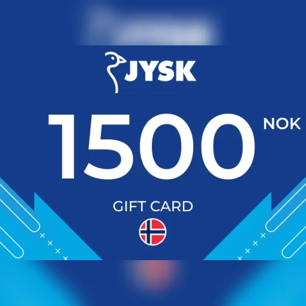 JYSK Gift Card 1500 NOK Key - NORWAY