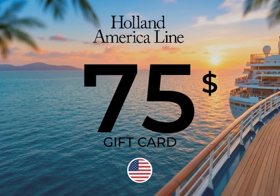 Holland America Line Gift Card 75 USD