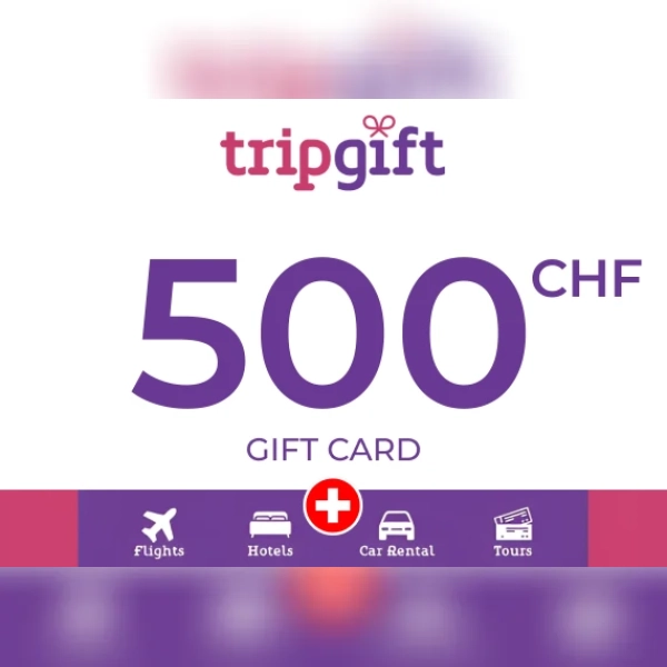 TripGift Gift Card 500 CHF Key - SWITZERLAND
