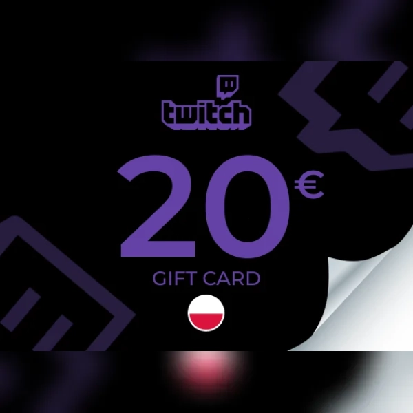 Twitch Gift Card 20 EUR Key - POLAND