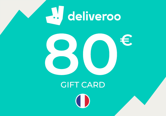 Deliveroo Gift Card 80 EUR