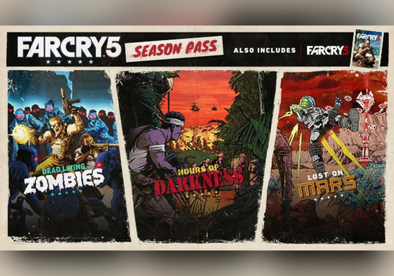 Far Cry 5 - Season Pass (PC) Steam Gift- GLOBAL (DLC) (PC)