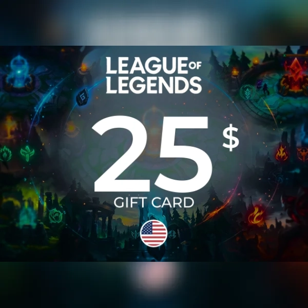League of Legends Gift Card 25 USD Key - UNITED STATES