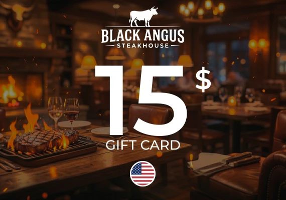 Black Angus Gift Card 15 USD 
