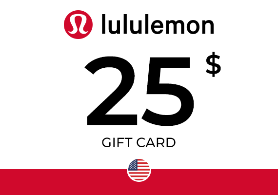 Lululemon Gift Card 25 USD