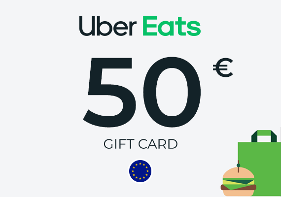 Uber Eats Gift Card 50 EUR