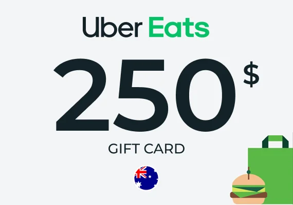 Uber Eats Gift Card 250 AUD