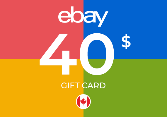 eBay Gift Card 40 CAD