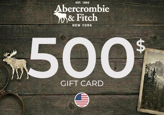 Abercrombie & Fitch Gift Card 500 USD 