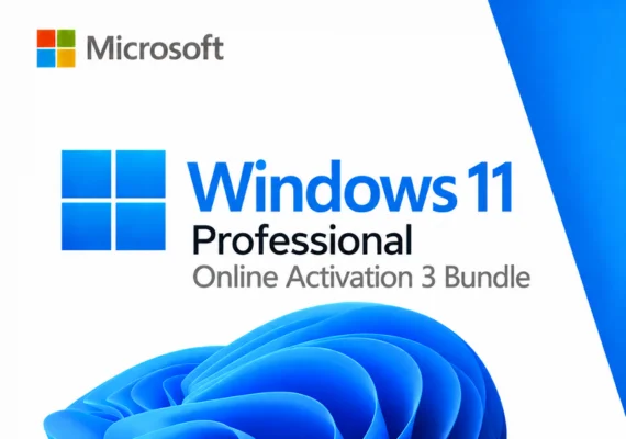 Windows 11 Professional Online Activation 3 Bundle