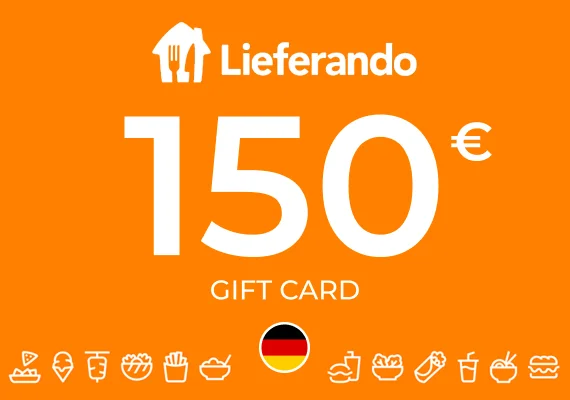 Lieferando Gift Card 150 EUR