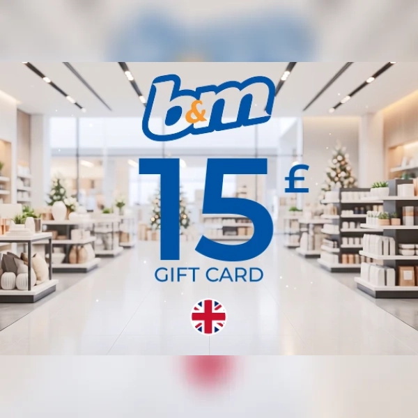 B&M Gift Card 15 GBP Key - UNITED KINGDOM