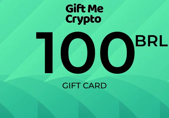Gift Me Crypto Gift Card 100 BRL