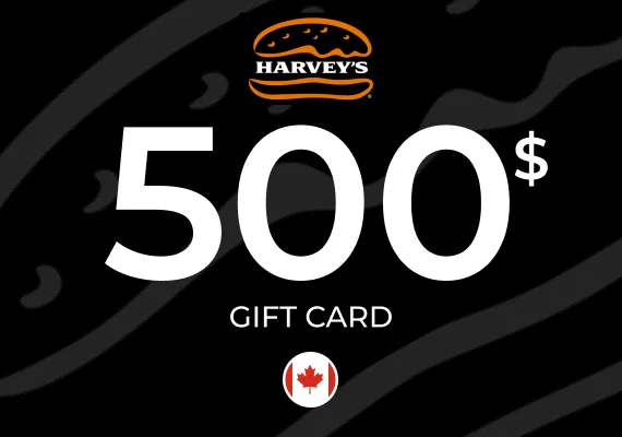 Harvey's Gift Card 500 CAD