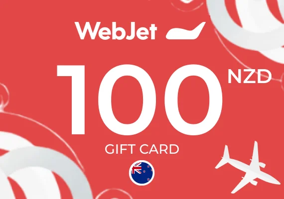 Webjet Gift Card 100 NZD