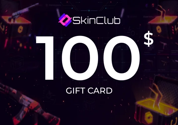 Skin.Club 100 USD Gift Card