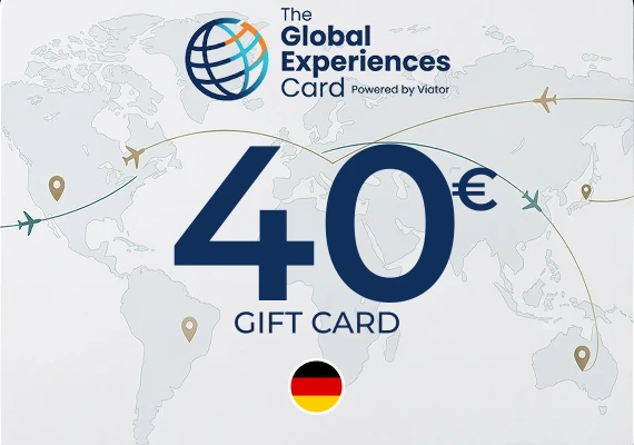 The Global Experiences Card Gift Card 40 EUR