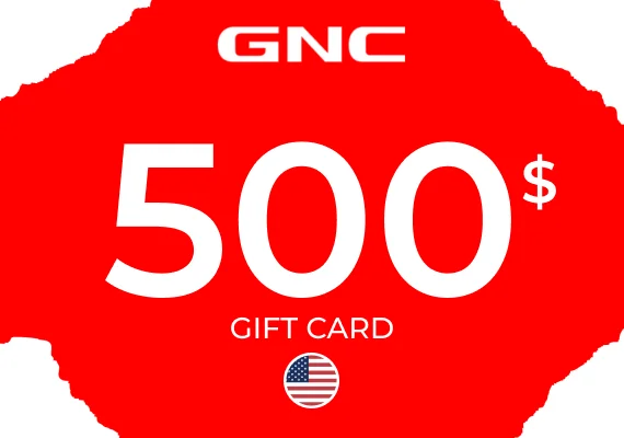 GNC Gift Card 500 USD