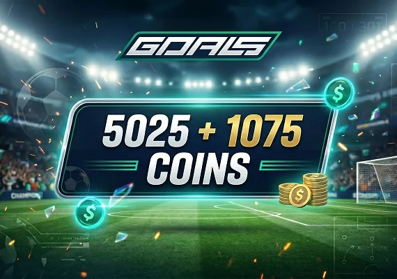 GOALS - 5025+1075 Coins