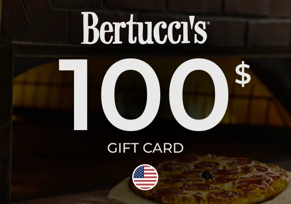 Bertucci's Gift Card 100 USD