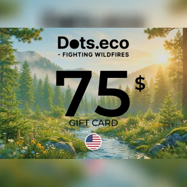 Dots.eco - Fighting Wildfires Gift Card 75 USD Key - UNITED STATES