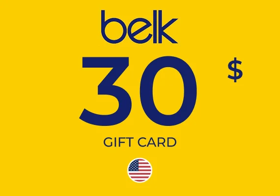 Belk Gift Card 30 USD