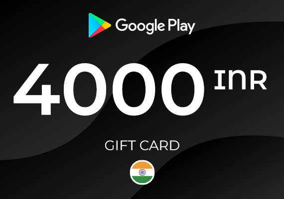 Google Play Gift Card 4000 INR