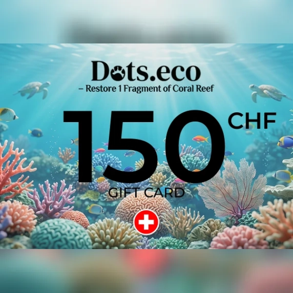 Dots.eco - Restore 1 Fragment of Coral Reef Gift Card 150 CHF Key - SWITZERLAND