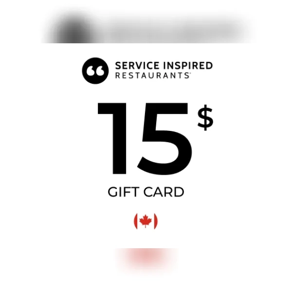 SIR Corp. Gift Card 15 CAD Key - CANADA