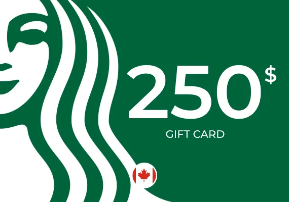 Starbucks Gift Card 250 CAD