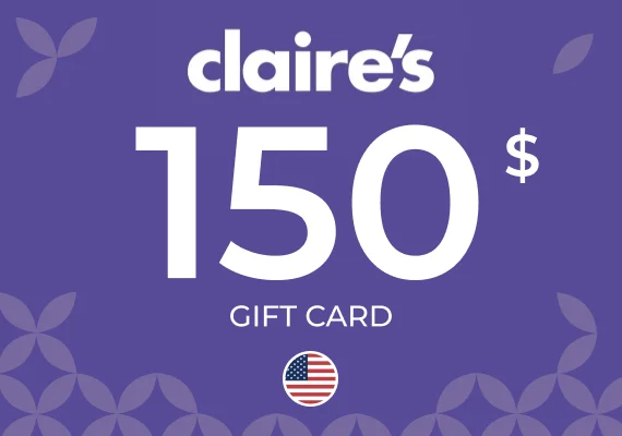 Claire's Gift Card 150 USD