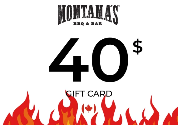 Montana's Gift Card 40 CAD