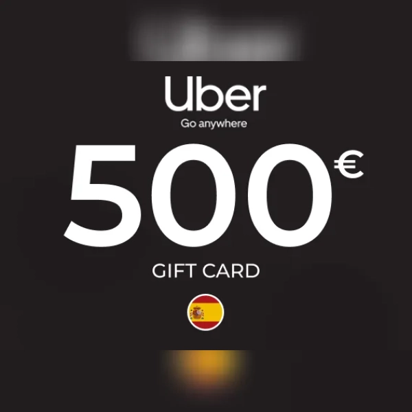 Uber Gift Card 500 EUR Key - SPAIN
