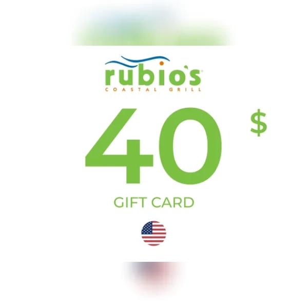Rubio’s Coastal Grill Gift Card 40 USD Key - UNITED STATES
