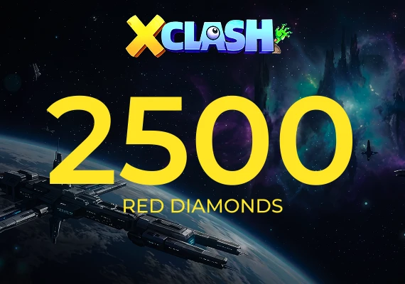 X-Clash - 2,500 Red Diamonds