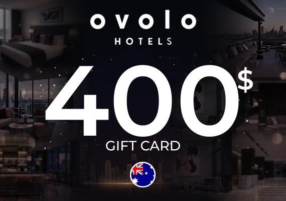 Ovolo Hotels Gift Card 400 AUD