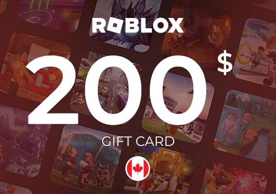 Roblox Card 200 CAD Roblox Card 200 CAD