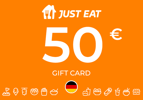 Just Eat Gift Card 50 EUR (DE)