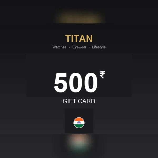 Titan Gift Card 500 INR Key - INDIA